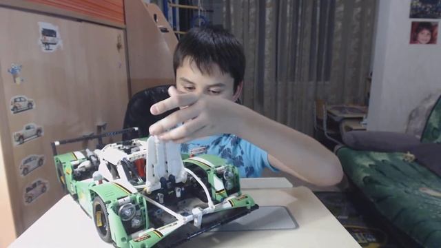 Обзор спортивного авто от Lego technic смотреть онлайн