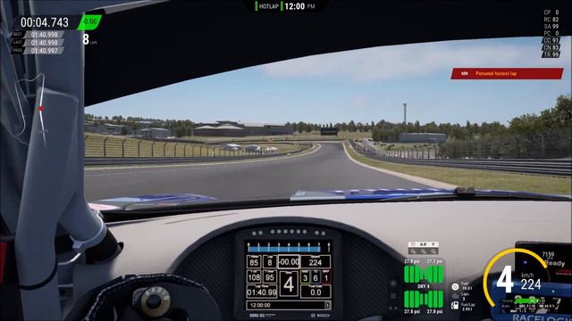 Mercedes AMG GT3 Evo Hotlap @Kyalami | 1:40.9 | Assetto Corsa Competizione