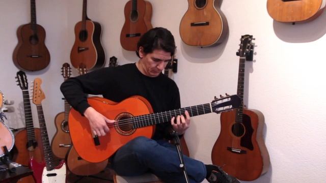 Ricardo Sanchis Carpio 1a extra 1998 - spectacular sounding flamenco guitar смотреть онлайн