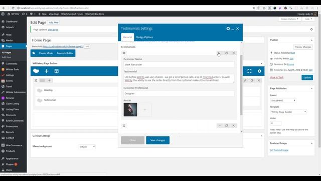 WPBakery Page Builder: Testimonials Element смотреть онлайн
