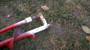 Самодельный замок для ленинградского ледобура