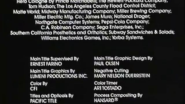 Opening & Closing to Terminator 2: Judgement Day 1991 VHS смотреть онлайн