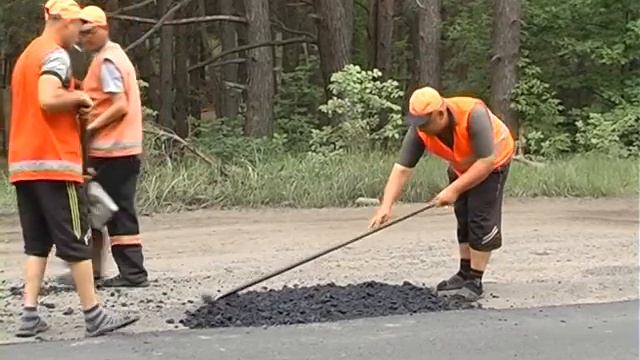 Ход ремонтных работ на дорогах Харьковщины смотреть онлайн