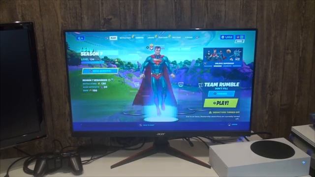 Unboxing e preview Monitor ACER VG270 165hz Xbox series S смотреть онлайн