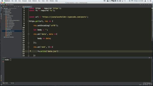 HTTP native Requests . Core Fundamentals - HTTP - NPM and More. . Node.js for Beginners. смотреть онлайн