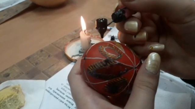 "КОЛОСОК" ПИСАНКА МАЙСТЕР-КЛАС pysanky egg роспись яйца смотреть онлайн