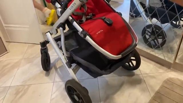МЕНЯЕМ КОЛЯСКУ ЛЮЛЬКУ НА ПРОГУЛОЧНЫЙ БЛОК UPPAbaby vista смотреть онлайн