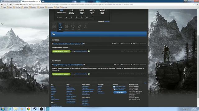 PerMa Extended Perk Descriptions for Mod Organizer смотреть онлайн