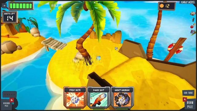 Just Tap It In! Full Run | Lets Play Golfie смотреть онлайн