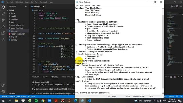 [Deep Learning] Traffic Sign Tracking And Recognition With HSV Threshold Using CNN Networks смотреть онлайн