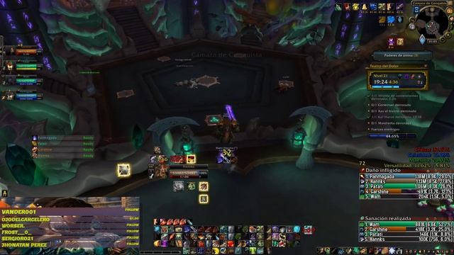 WoW Shadowlands 9.1 | Guerrero Armas | Teatro del dolor +21 | Reforzada | Temporada 2 смотреть онлайн