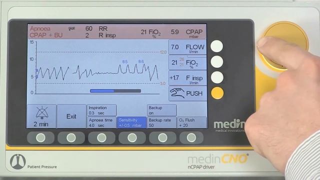 MedinCNO® NCPAP Driver   краткая видео инструкция по эксплуатации