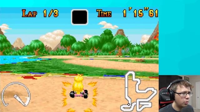Mario Kart Super Circuit BACKWARDS! смотреть онлайн