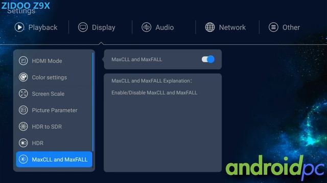 Settings: Zidoo Z9X nuevo Android Box para Hi-Fi смотреть онлайн
