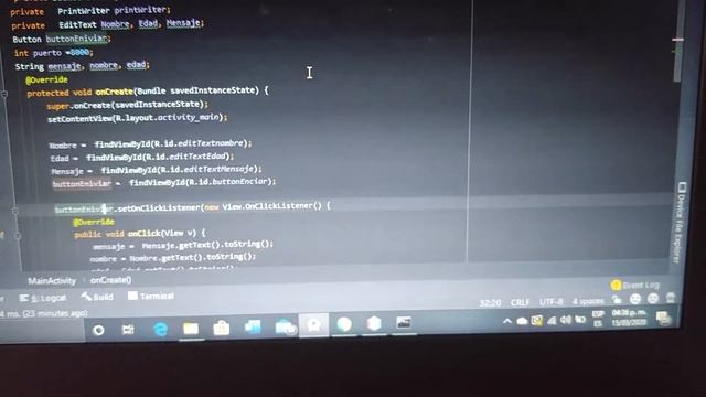 Sockets , aplicación en Android studio y NetBeans смотреть онлайн