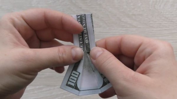 Money COCKTAIL DRESS | Origami Dollar Tutorial DIY (NProkuda)