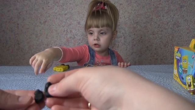 SpongeBob лепим Губку боба из пластилина Детское творчество смотреть онлайн
