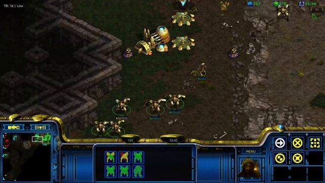 Epic Starcraft Ranked Battle: Reavers vs Workers and Carriers vs Everything смотреть онлайн