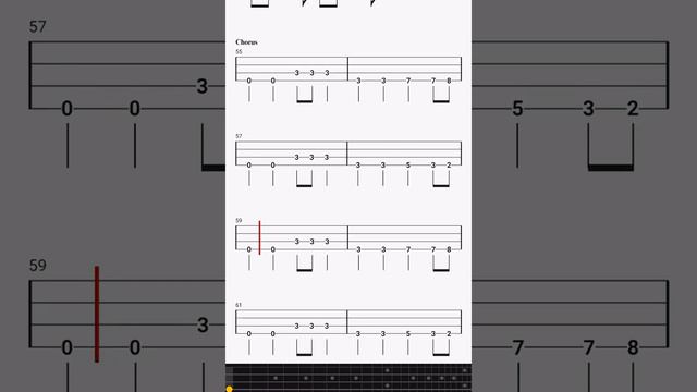 Animal I Have Become - Three Days Grace Official Bass Tabs смотреть онлайн