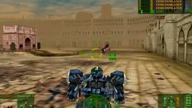 MechWarrior 4 Mercenaries-Atlas VS Black Knight смотреть онлайн