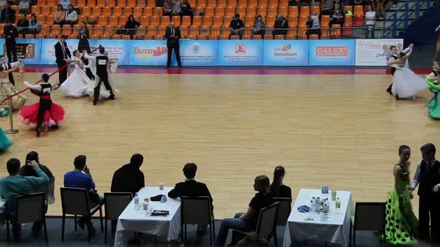 11.04.2015 Рейтинг МФТС Юниоры II D, 1/8 финала Венский вальс смотреть онлайн