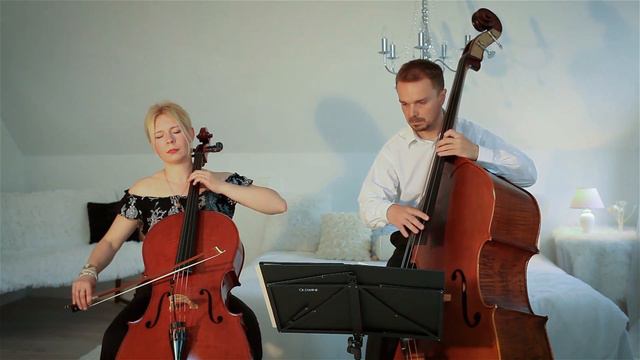 AUTUMN LEAVES-Joseph Kosma - OldWine Jazz Cello and Double Bass смотреть онлайн