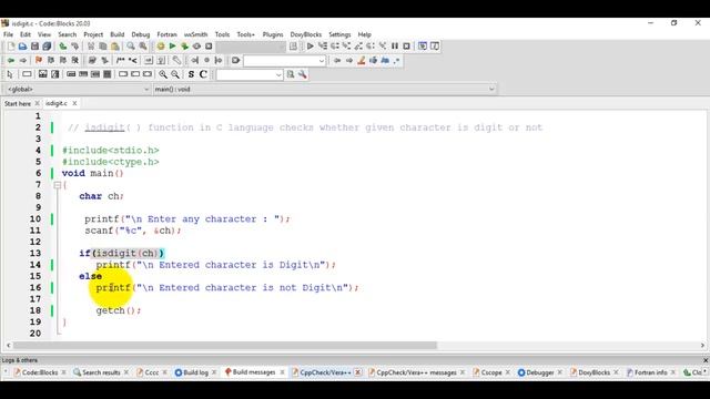 how to checks whether given character is hexadecimal or not using isdigit()? смотреть онлайн