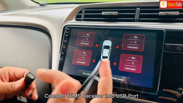 How to Install TPMS Car USB Android Navigation | TPMS Tire Pressure Monitoring System for Android смотреть онлайн