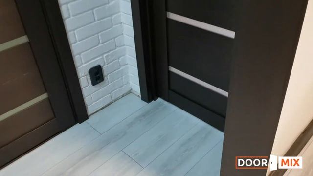 Установка межкомнатных дверей D-1 Цвет: Венге смотреть онлайн