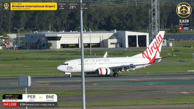 ✈️ LIVE! DUAL CAM Plane Spotting at BNE + ATC | Brisbane International Airport, Australia ✈️ смотреть онлайн