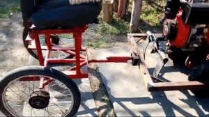 Адаптер для роторной косы от вала отбора мощности. С усиленной рамой для кассы .