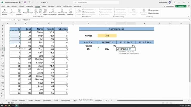 Diese Funktionen ERSETZEN den SVERWEIS in Excel смотреть онлайн