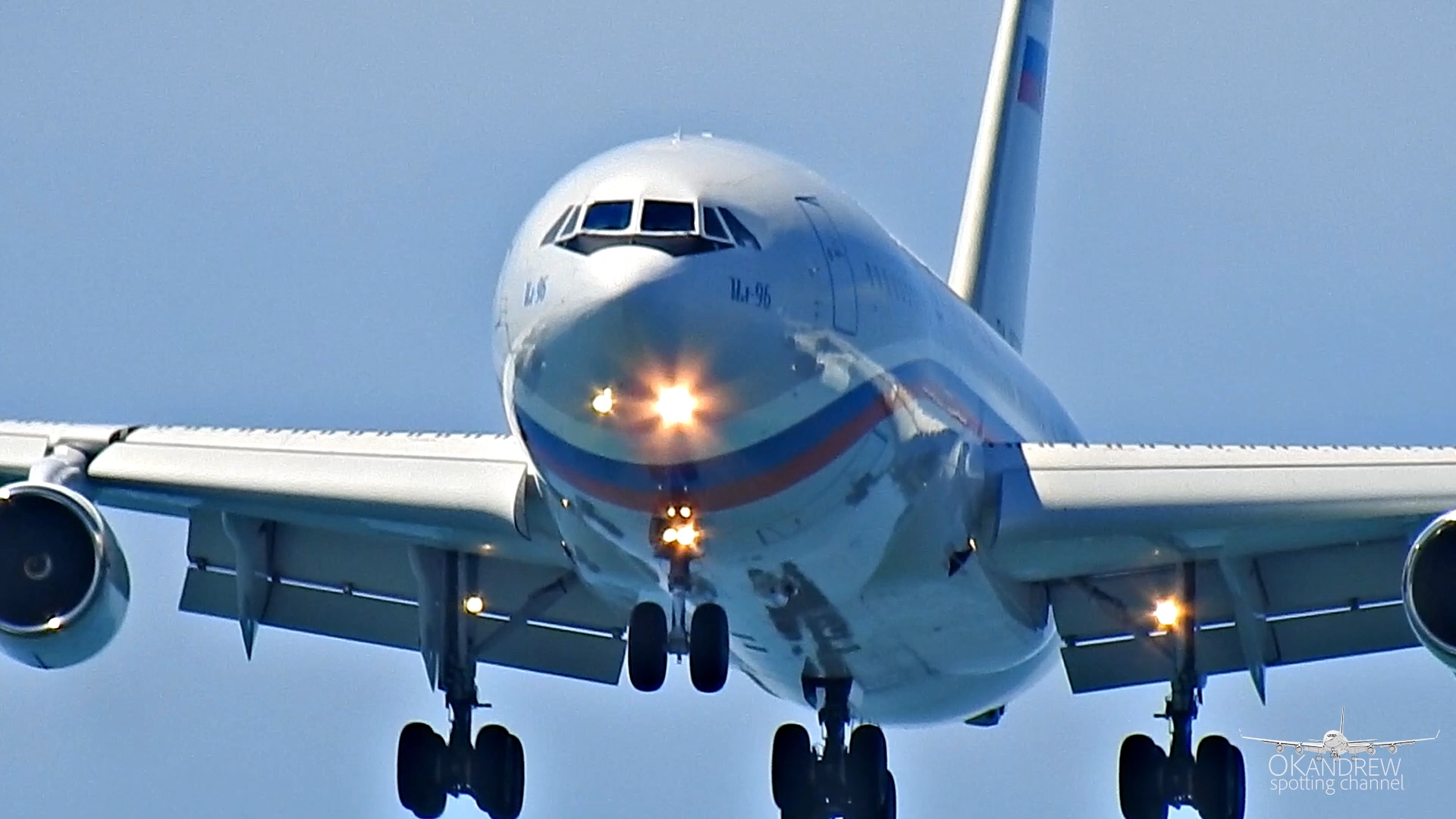 Самолет Ил-96-300 Борт номер один смотреть онлайн