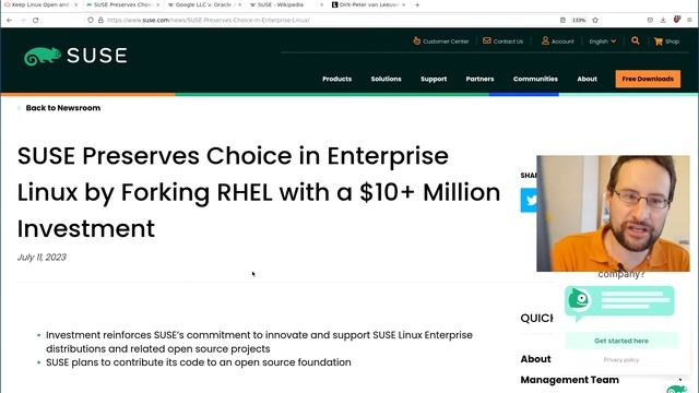 ?SuSE & Oracle now fork RedHat, too! I can't take those "Linux" companies SERIOUSLY ANYMORE! ? смотреть онлайн