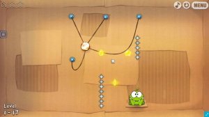 АМ НЯМ Перережь веревку. Cardboard box. Детская игра