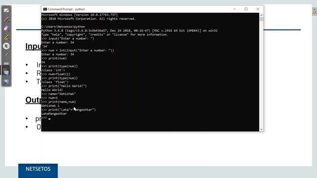 Python for Beginners Part-8 | Standard Input & Output смотреть онлайн
