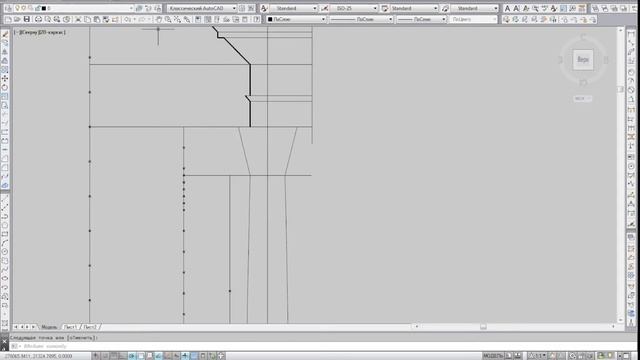 Коринфский ордер в массах. Построение в AutoCAD смотреть онлайн