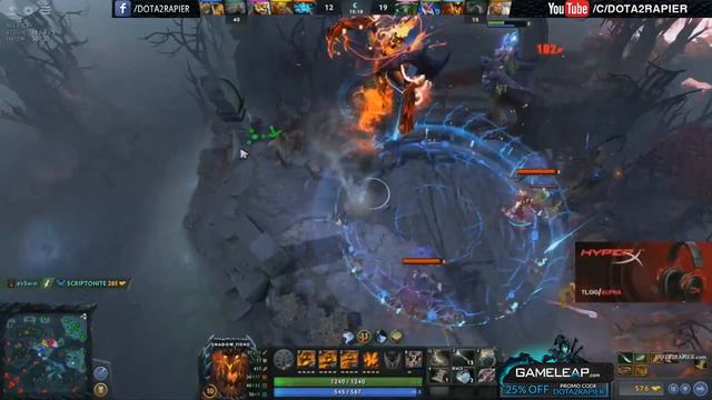 Miracle- [With Voice] HE IS A CRAZY GUY Dota 2 смотреть онлайн