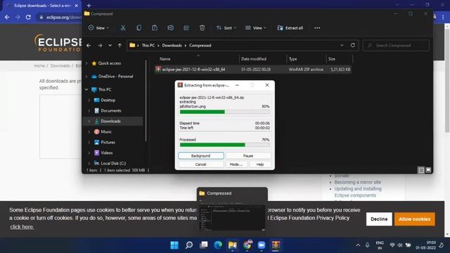 How to install Eclipse in Windows 11/10 | Version 2021-12 | #JAVA #Eclipse смотреть онлайн