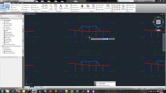 Civil 3D X-Section To Surface