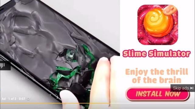 Weird Slime Simulator Fluid Ad “oh my god this slime is so real” смотреть онлайн