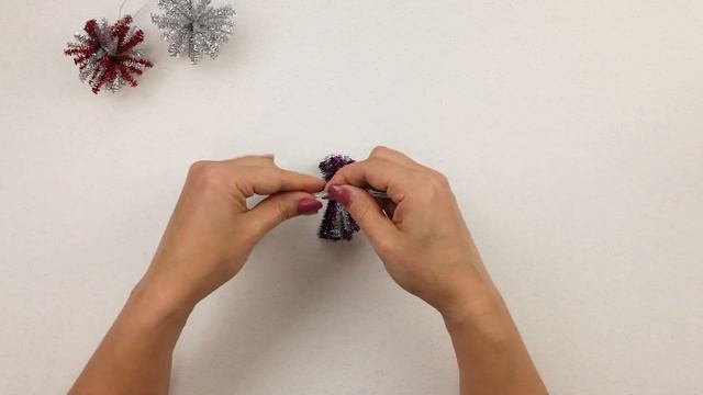 Поделки из синельной проволоки | DIY Christmas decorations | DIY christmas ornaments смотреть онлайн