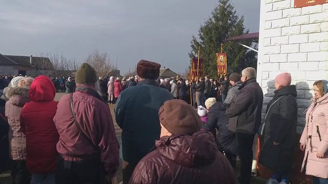 Змиёв Крещение 19.01.2023г. Свято-Николаевский Храм смотреть онлайн
