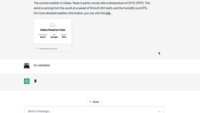 WeatherGPT - A ChatGPT Plugin to get the weather of any given location смотреть онлайн