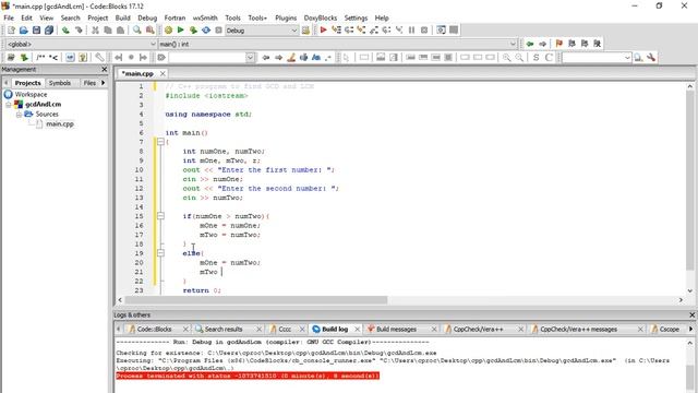 GCD and LCM C++ смотреть онлайн