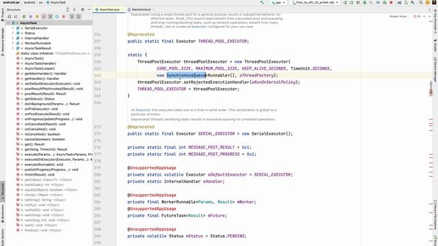 Android Async Task (Old Friend) API Implementation (Deprecated) (Lines of code are 812) смотреть онлайн