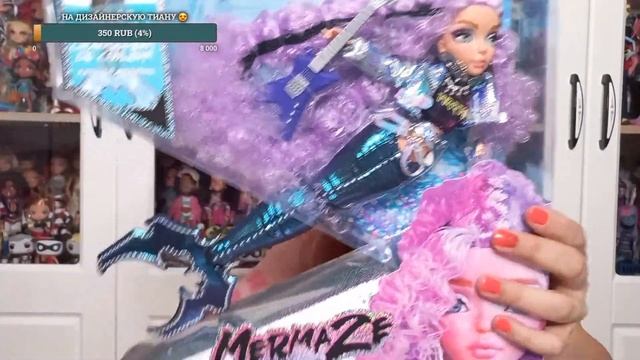 Распаковываем много фигурок и куклу русалку | Q posket, Mermaze Mermaid смотреть онлайн