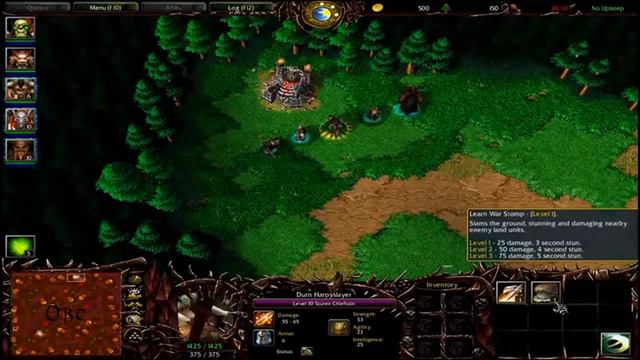 Warcraft 3 Map (Word Of Warcraft ) смотреть онлайн