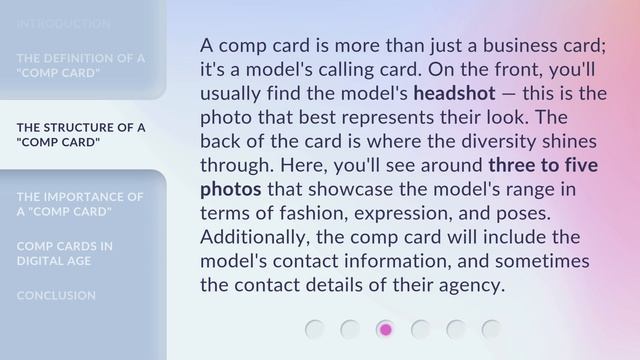 Unveiling the Model's Secret: What is a "Comp Card"? смотреть онлайн