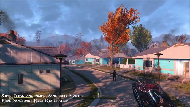 Super Clean And Simple - Sanctuary Startup and Real Sanctuary Hills Restoration - Fallout 4 смотреть онлайн